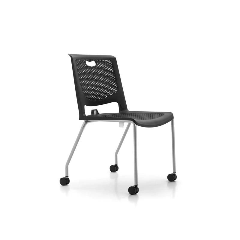 Movable Stackable Visitor Home Office Chair Training Meeting Dining Task Office Chair
