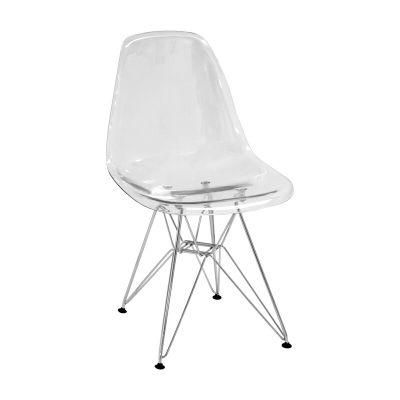 Stainless Steel Legs Can Be Customized Acrylic Chair