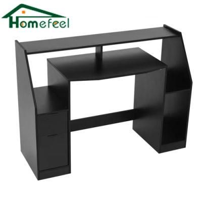 Modern Black Durable Wooden MDF Home Furniture Gaming Computer Desk