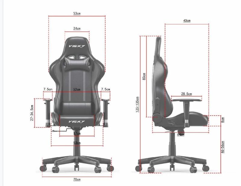 China High End Ergonomic High Back Racing Gaming Computer Chair