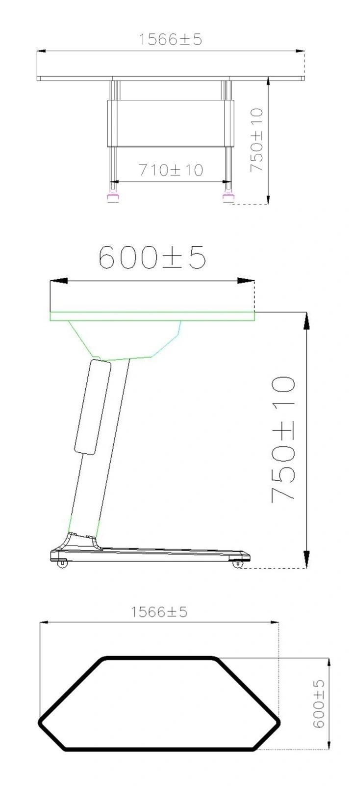 University High School Classroom Conference Meeting Folding Training Table