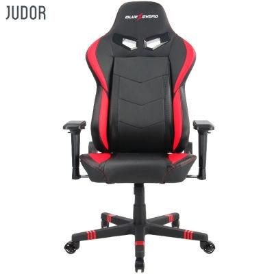 Judor High Quality LED RGB Racing Chair Computer Chair PU Light Gaming Chair