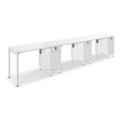 Modern High Quality White Computer Desk Office Workstation Desk