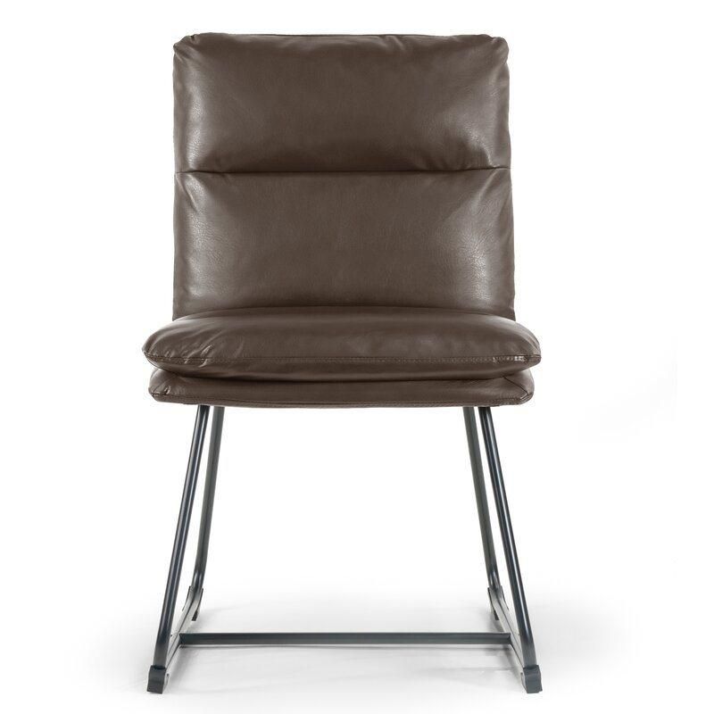 Hot Selling PU Leather Small Size Bow Leg Office Chair