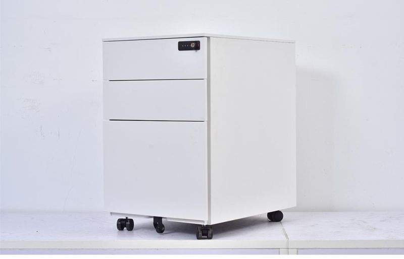 Office Metal 3 Drawer File Cabinet Storage with Lock
