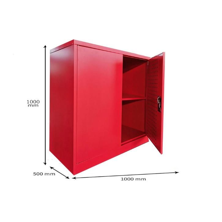 Fas-T01 Kd Structure Red Metal Garage Tool Cabinet Workshop Tool Storage Cabinet