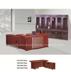 L Shape Modern Office Wood Furniture Director Desk (BL-1014)