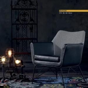 Simple Style Living Room Waiting Leather Sofa Chair (B004)