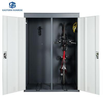 Metal Storage Shed Over Bike Storage Locker Boxes Cabinet