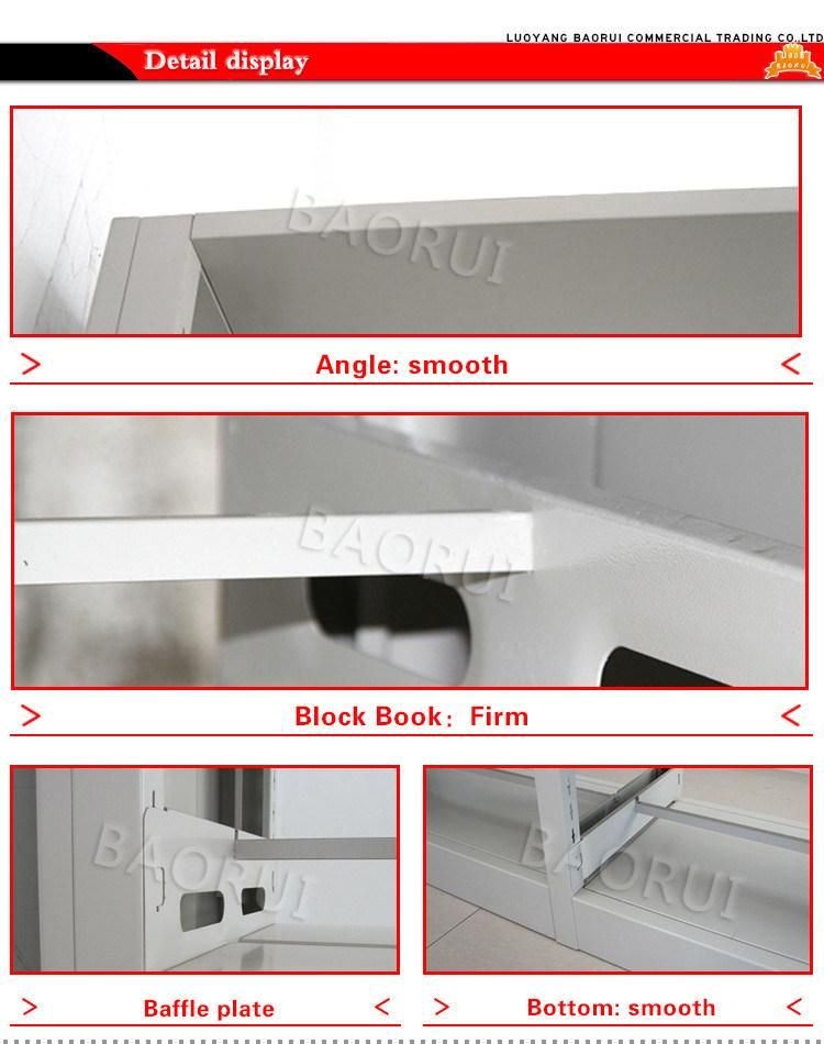 Steel Double Side School Library Book Shelf