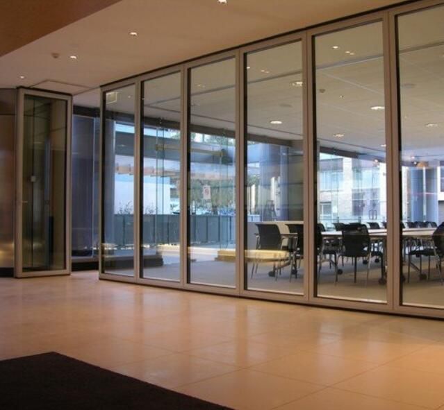 Aluminium Frame Sliding Glass Partitions Wall for Office Partition