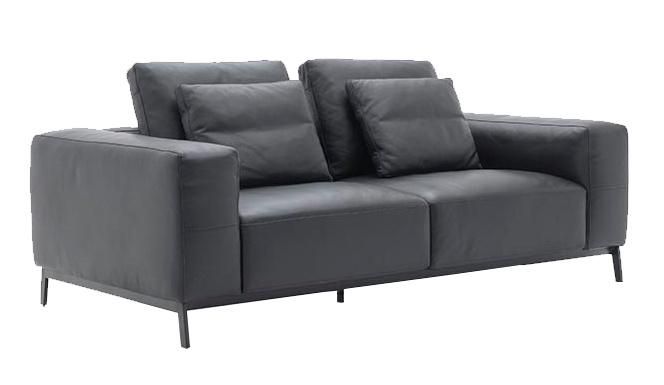 High Quality Classic Minimalism Leisure Office Leather Sofa Set
