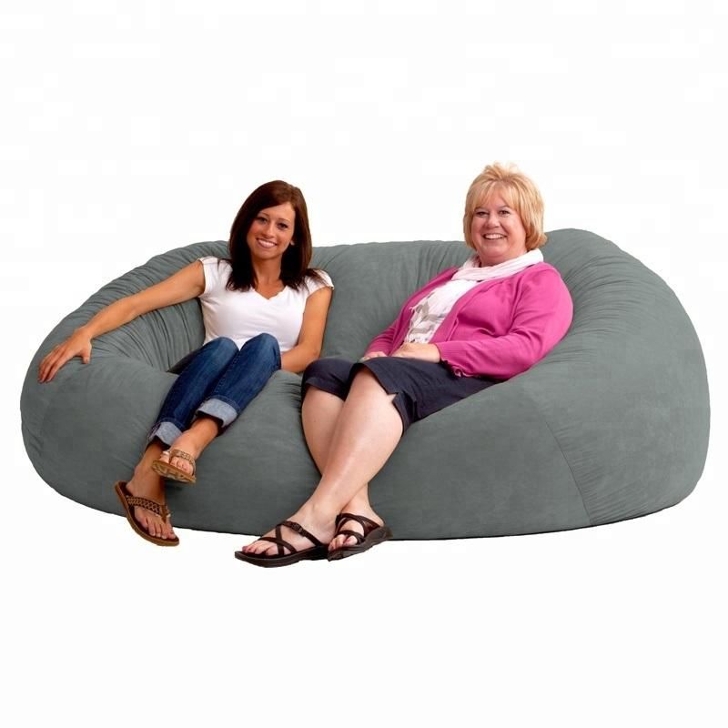Custom 3 4 5 6 7 8FT Large Round Beanbag Cover Relax Comfortable Bean Bag Sofa Living Room Chairs