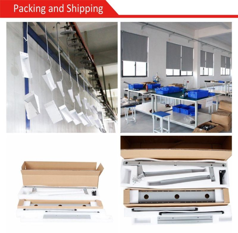 Circle Column Desk Frame with Dual Motor Height Adjustable