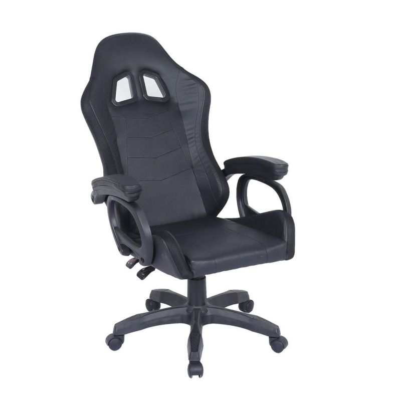 Chaise Roulante é Lectrique Black Office Chair Piranha Bite Gaming Stol (MS-918)