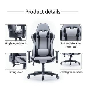 Computer Chair Swivel Chair Recliner Chair Cafes Couch Chair PU Leather Gaming Racing Chair