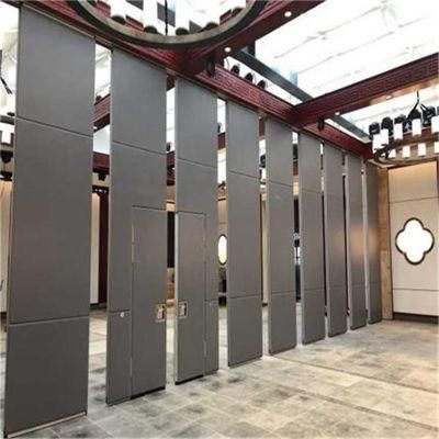 Hotel Acoustic Folding Banquet Hall Wooden Operable Office Wall Partitions