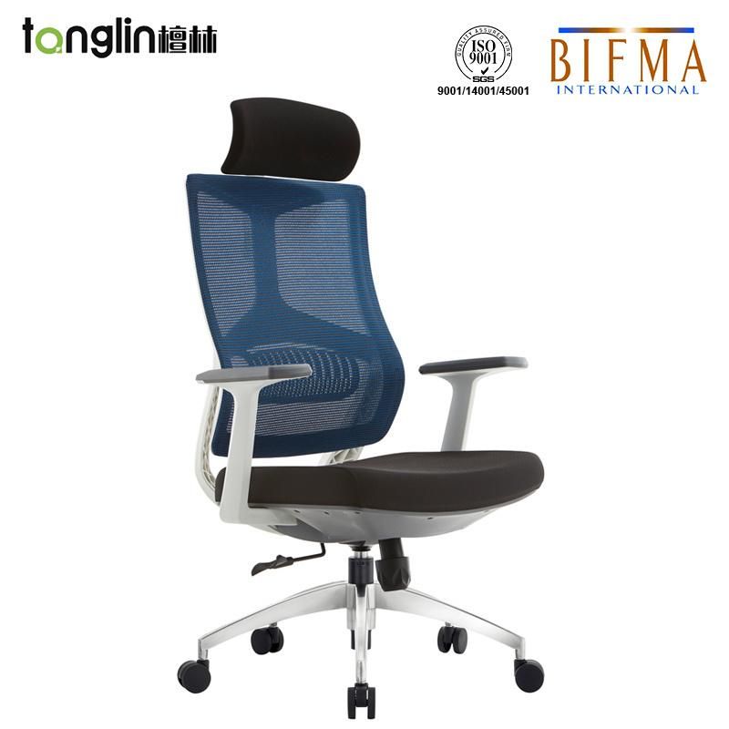 BIFMA Certificate Free Sample Modern Ergonomic Office Furniture Plastic Gaming Computer Home Work Station Mesh Swivel Soft Executive Chair Factory Best Price