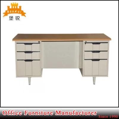 Cheap Price Steel MDF Office Desk Computer Table