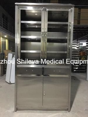 Factory Direct Price Hospital Furniture Stainless Steel Filing Cabinet