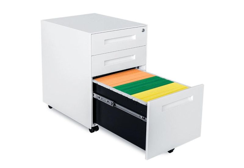 Under Table File Storage Units Movable Cabinet Mobile Pedestals