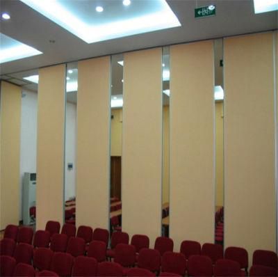 Hotel Acoustic Movable Door Movable Partition Panel with Door Pass