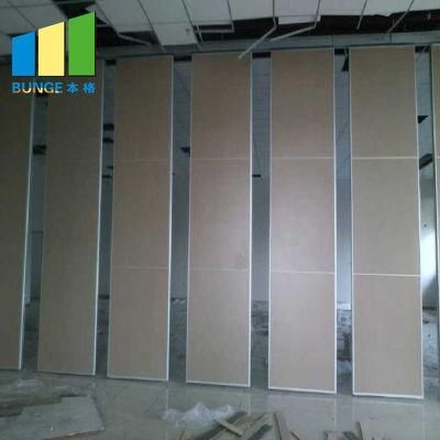 Banquet Hall Movable Partition System Wooden Folding Partitions