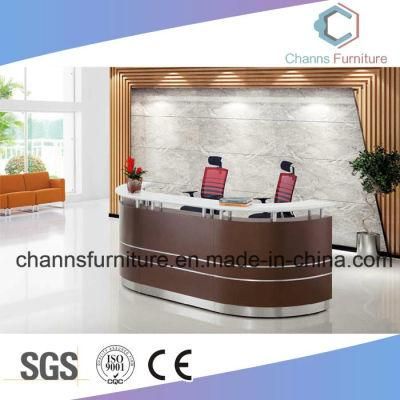 New Arrival Wooden Reception Desk Modern Furniture Office Table Counter