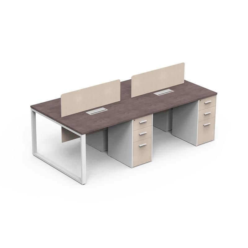 High Quality Modern Office Desk Furniture Four Seats Workstations