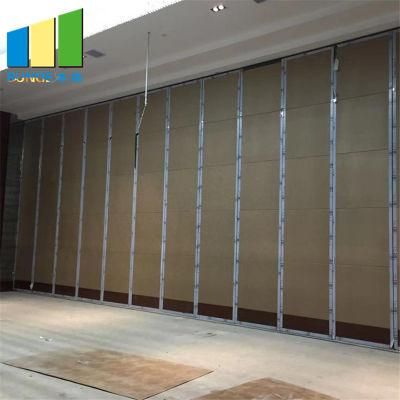 Banquet Hall Wood Removable Sliding Wall Partition