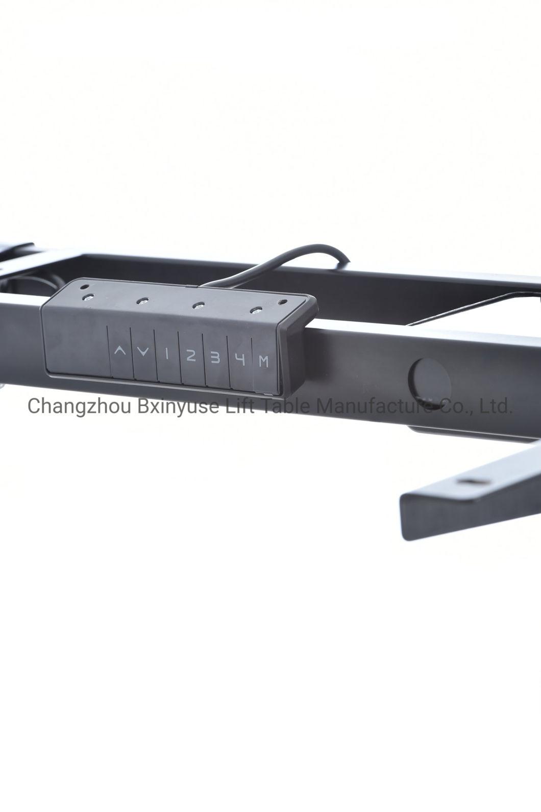 Ergonomic Sit Stand Two Motors Lifting Desk 48 Inch Table