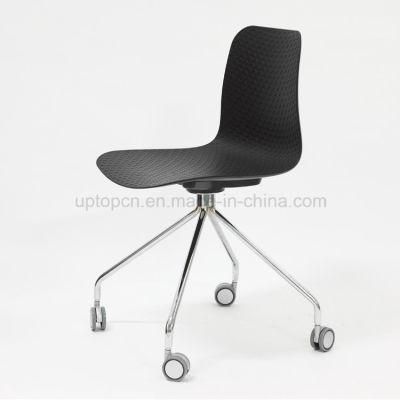 Modern Seminar Conference Plastic Training Chair with Casters (SP-UC527)