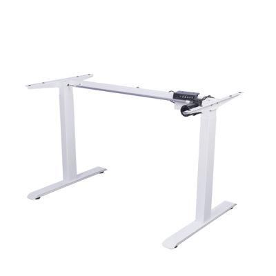 Western Style Professional Manufacturer Single Motor Adjustable Standing Desk Metal Frame Motorized Height Adjustable Desk