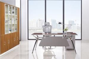 Fashionable Modern Furniture Wooden Home Staff Executive Table with Edge Ark