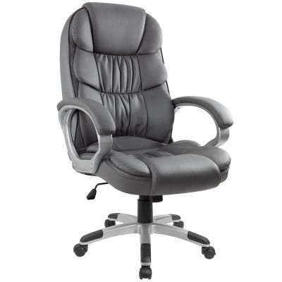 High Back Upholstery Adjustable Conference Office Executive Chair with Armrest