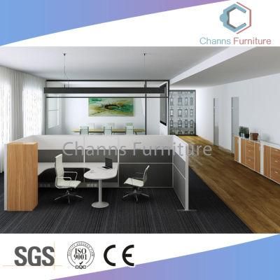 Popular Manager Table Office Cubicle with File Cabinet (CAS-W31477)
