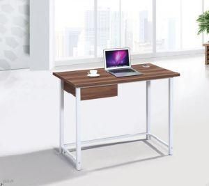 New Design Laptop Desk Computer Desk Office Table MDF with Kd Metal Tube Good Home Office Furniture for Study Desk Student Table 2019