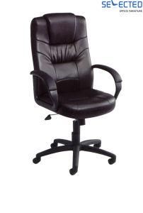 Wheel Chair Swivel Leather Chair