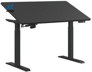 Adjustable Height Office Table Electric Intelligent Adjusting Sit to Stand Desk with Motor