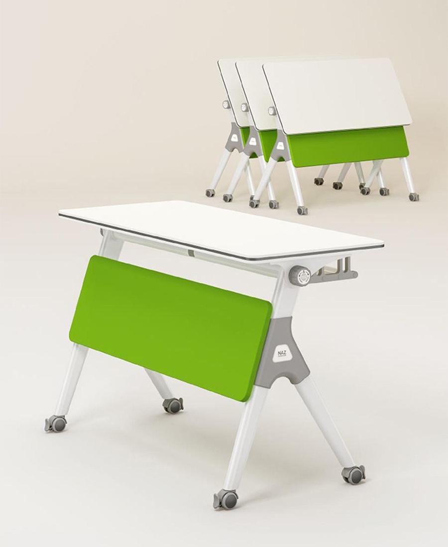 Modular Free Combination Folding and Movable Training Table Meeting Room Desk