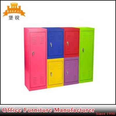 Metal Colorful Kids Small Locker for Kindergarten