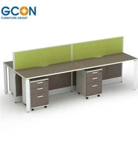 Four-Person Screen Working Place Office Staff Workstation