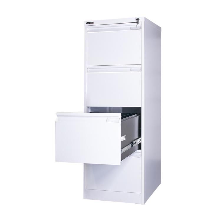 4-Drawer Steel Vertical Fire-Proof Lockable Storage File Cabinet