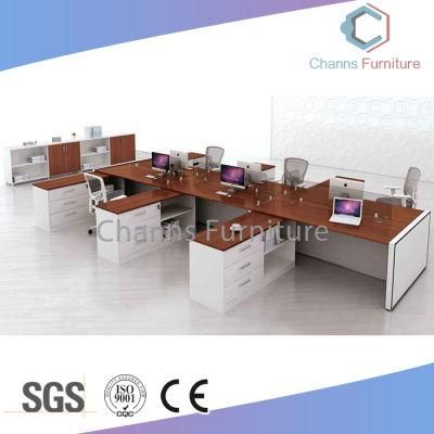 Newest Open Area Workstation Modern 6 People Office Cubicle (CAS-W31455)