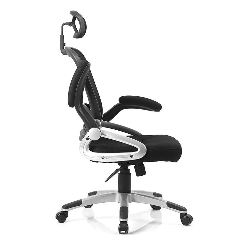 Ergonomic Executive Mesh Chair Lift Adjustable Armrest with Headrest