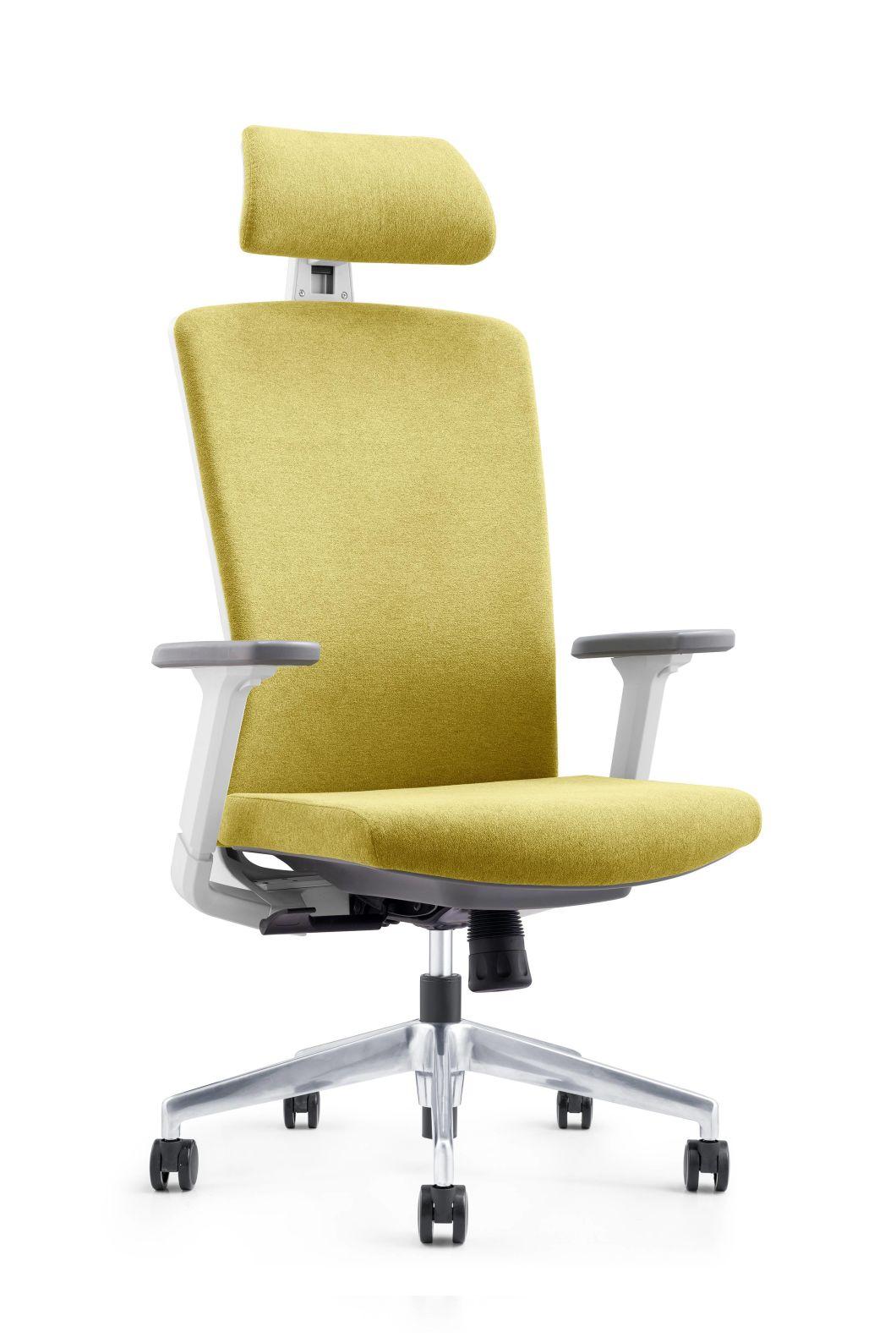 Modern Office Furniture Ergonomic Executive Fabric Meeting Swivel Staff Task Office Leather Chair