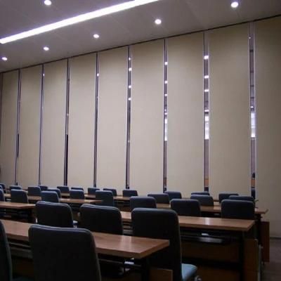 MDF Moveable Operable Sound Proof Partition Wall Panels for Conference Hall