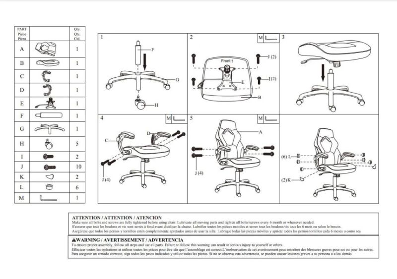 Ergonomic Upholstered Leather Arm Design Office Computer Game Chair