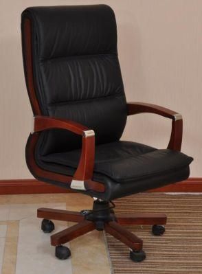 Ergonomic Design Swivel Leather Executive Manager Chair (FOH-B30-1)
