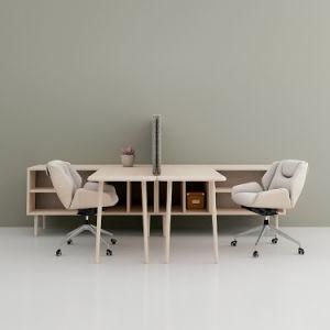 Modern Design Home Furniture Wood Veneer Executive L Shaped Veneer Desk
